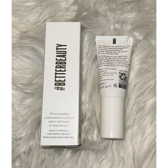 Beautycounter Countermatch Eye Rescue Cream .5 oz New in the Box - Picture 3 of 4